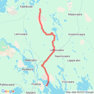 Putkela - Harkkojärvi Moottorikelkkaura