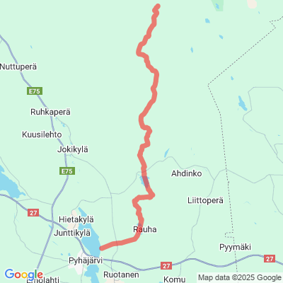 Junttiselkä-Lohvanjärvi-Välineva Moottorikelkkaura