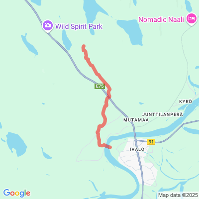 Moottorikelkkaura Ivalojoki-Keinolahdenvaara