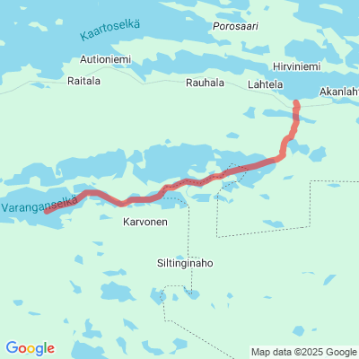 Varanganselkä - Akanlahti Moottorikelkkaura