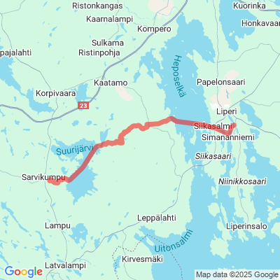 Liperi - Sarvikumpu Moottorikelkkaura