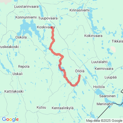 Öllölä - Tuupovaara Moottorikelkkaura