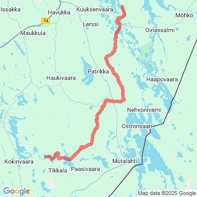 Keloranta - Lauttalampi Moottorikelkkaura