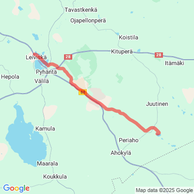 Pyhännänjärvi - Iso Ahvenjärvi Moottorikelkkaura
