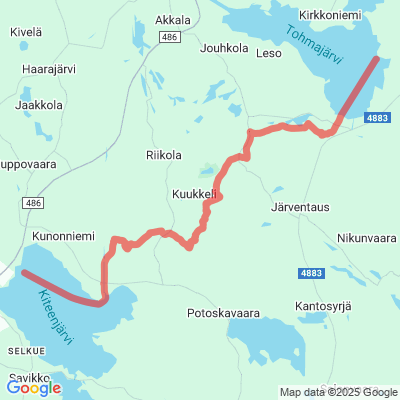 Kitee - Myllyniemi Moottorikelkkaura