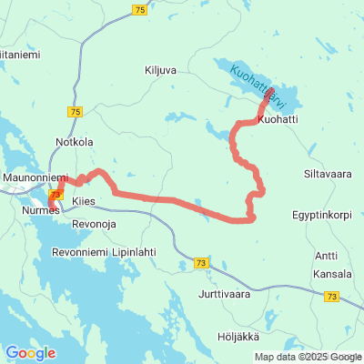 Kuohattijärvi - Nurmes Moottorikelkkaura