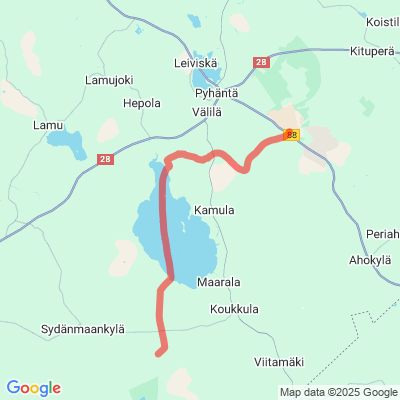 Sotasaaret - Pienimäki (kunnanraja) Moottorikelkkaura