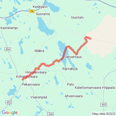 Kiihtelysvaara- Valkeasuo Moottorikelkkaura