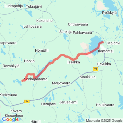 Ilomantsi - Kovero Moottorikelkkaura