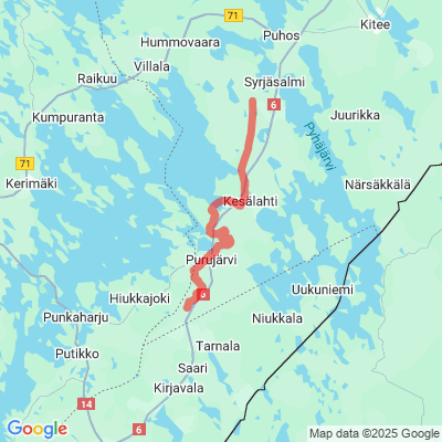 Hautalampi-Rajavaara Moottorikelkkaura