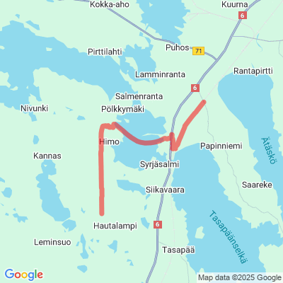 Hautalampi-Papinniemi Moottorikelkkaura