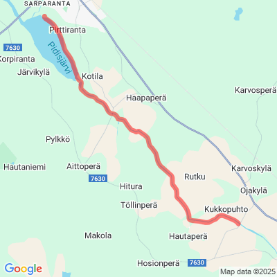 Nivala - Ojakylä (kunnanraja) Moottorikelkkaura