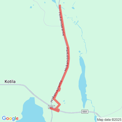 Kotila - Rakennuskangas Moottorikelkkaura