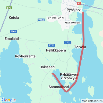 Pyhäjärvi-Sammallahti-Emolahti-Tervaneva Moottorikelkkaura