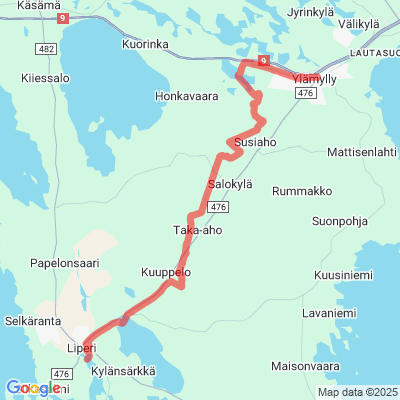 Liperi - Ylämylly Moottorikelkkaura