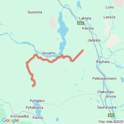Mairivaara-Suvanto-Pelkosenniemi moottorikelkkaura