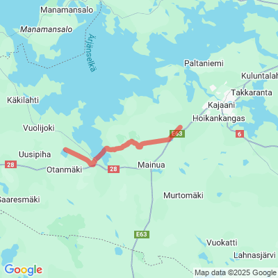 Katiska - Nuottijärvi - Juurikkaranta Moottorikelkkaura