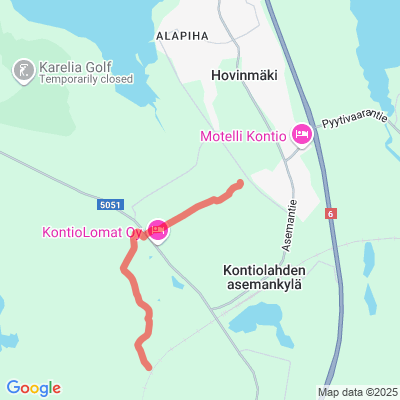Kontiolahti - Uuro Moottorikelkkaura