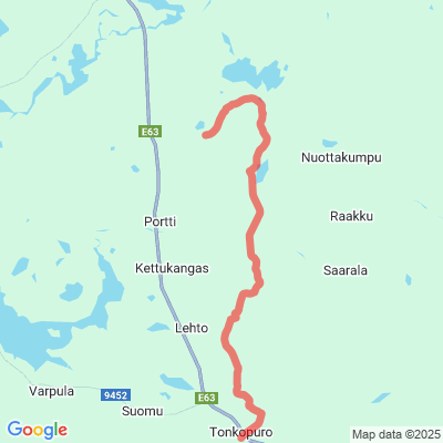 Suomutunturi-Vilmavaara-Hyypiönaapa Moottorikelkkaura