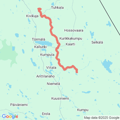 Moottorikelkkaura Sallatunturi-Hautajärvi