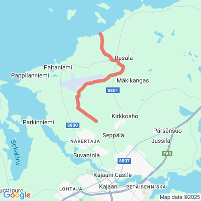 Teppana - Paltaselkä Moottorikelkkaura