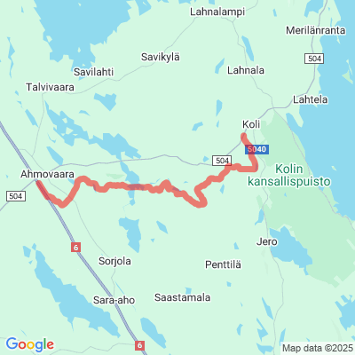 Koli - Ahmovaara Moottorikelkkaura