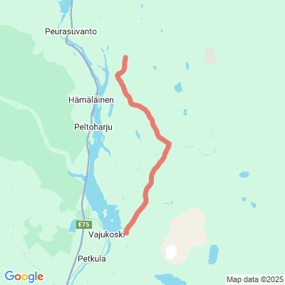 Vajusen pato-Alaliesintie Moottorikelkkaura