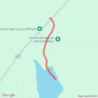 Kommatti-Rengassalmenaapa Savukoskentien ylitys Moottorikelkkaura
