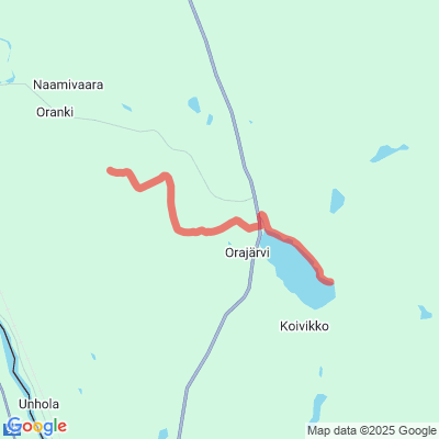 Mustivaara- Orajärvi Moottorikelkkaura
