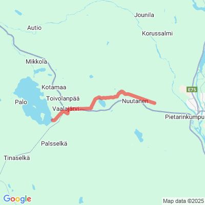Kyläjärventie-Vaalajärvi Moottorikelkkaura