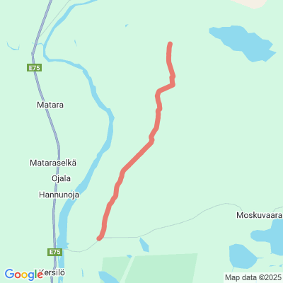Moskuvaarantien ylitys-Liinamännikkö Moottorikelkkaura