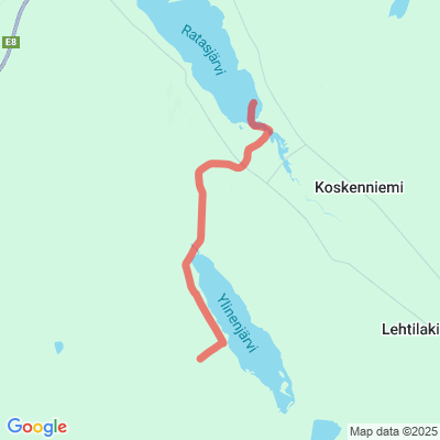 Ratasjärvi - Ylitornio (kunnanraja) Moottorikelkkaura