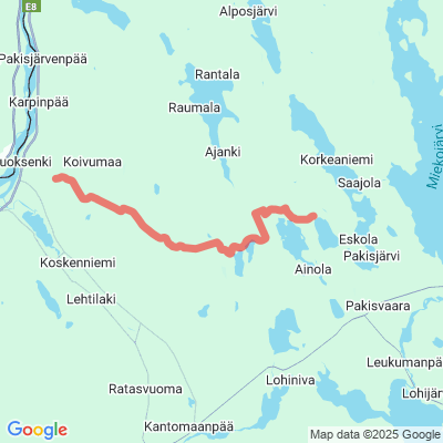 Juoksenki - Miekojärvi Moottorikelkkaura