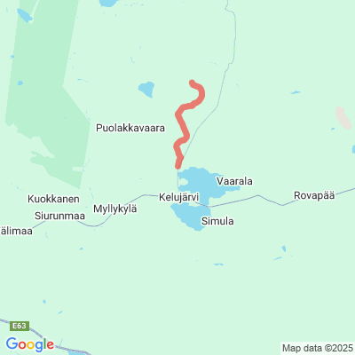 Tuohenkiskomamaa-Kelujärvi-Tinasenaapa Moottorikelkkaura