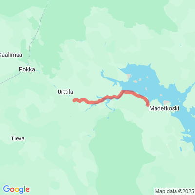 Ylimmäisen Pesosojansuu-Kitinen / Kittilän kuntaraja Moottorikelkkaura