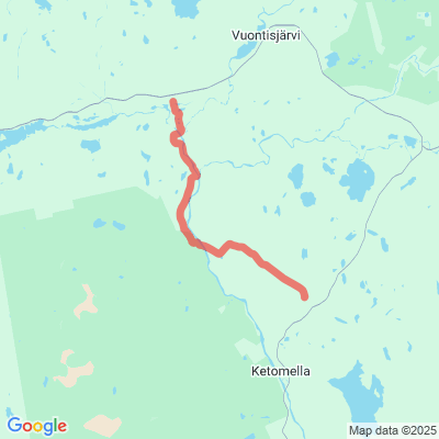 Vanhajoki - Sitsapesänoja Moottorikelkkaura