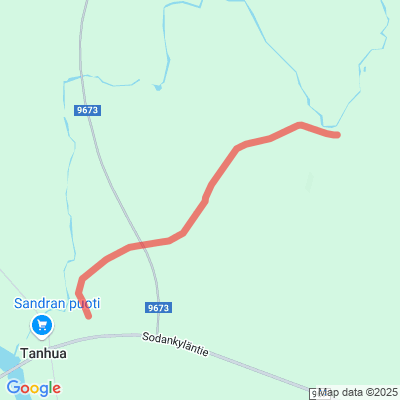 Tanhua - Angeljoki Moottorikelkkaura