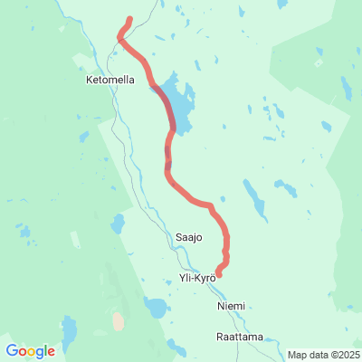 Ketojärvi - Kuivasjänkä / Vuontisjärvi Moottorikelkkaura