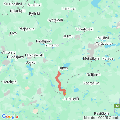 Syöte - Taivalkoski - Puolanka kelkkaura Moottorikelkkaura