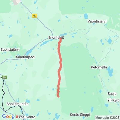 Ounasjärvi - Mustijänkä Moottorikelkkaura