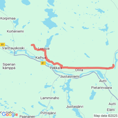 Pirttikoski - Vanttauskoski Moottorikelkkaura