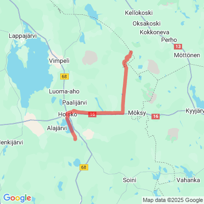 Alajärvi-Perho moottorikelkaura