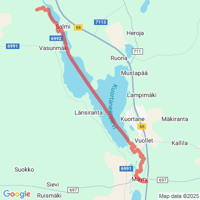 Kuortaneenjärven moottorikelkkaura