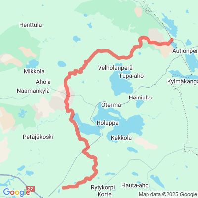 Puolangan Moottorikelkkaura