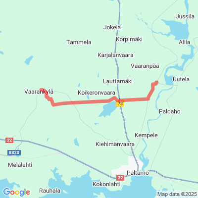 Leppikoski - Vaarankylä Moottorikelkkaura