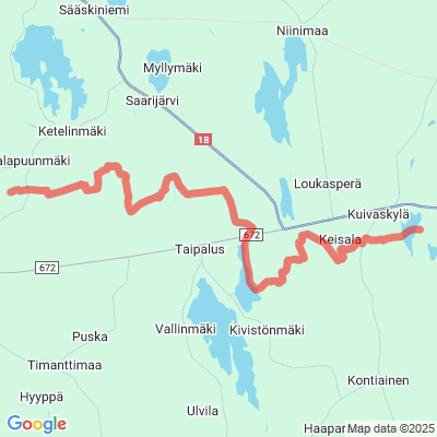 Kuivasjärvi-Peräseinäjoki moottorikelkkaura