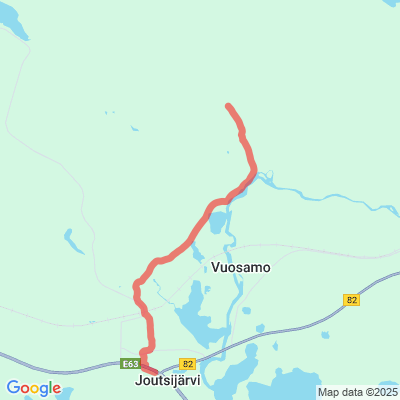 Moottorikelkkaura Joutsijärvi - Kursu