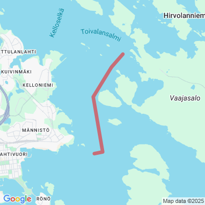 Itkonniemi-Vaajasalo Moottorikelkkaura
