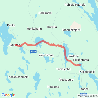 Pulkonkoski - Iso-Panka Moottorikelkkaura