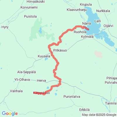 Moottorikelkkaura Yli-Olhava - Oijärvi